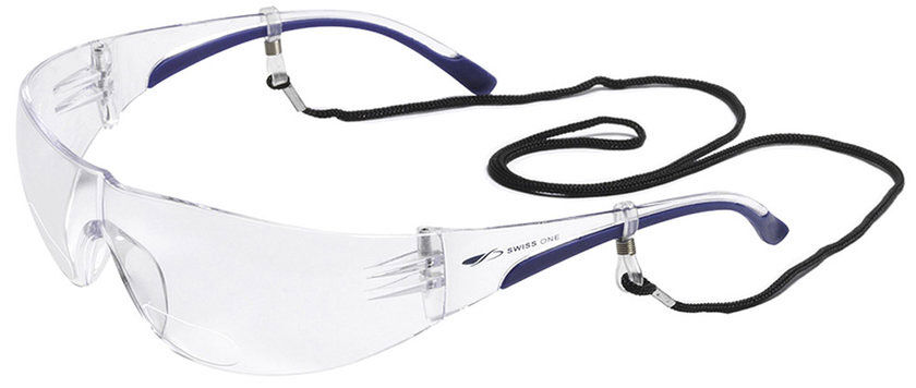 Safety glasses with corrective lenses